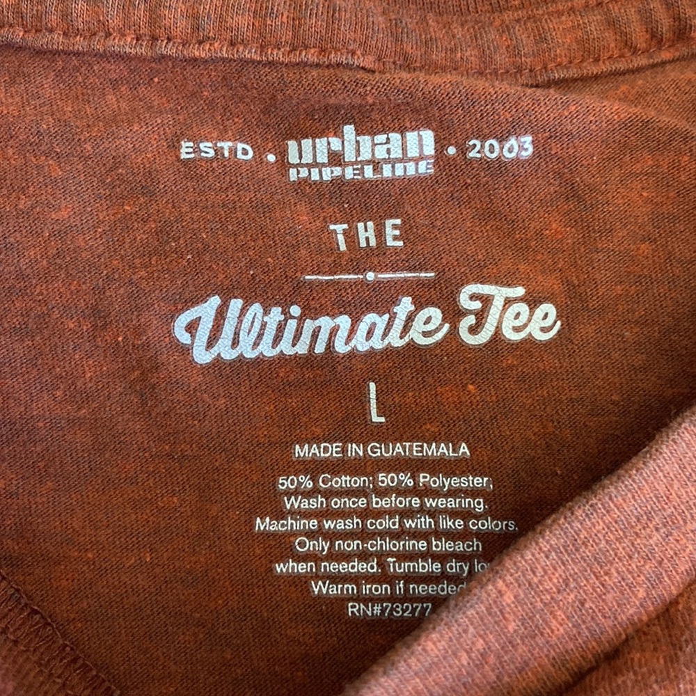 Rust colored tee - Picture 2 of 2